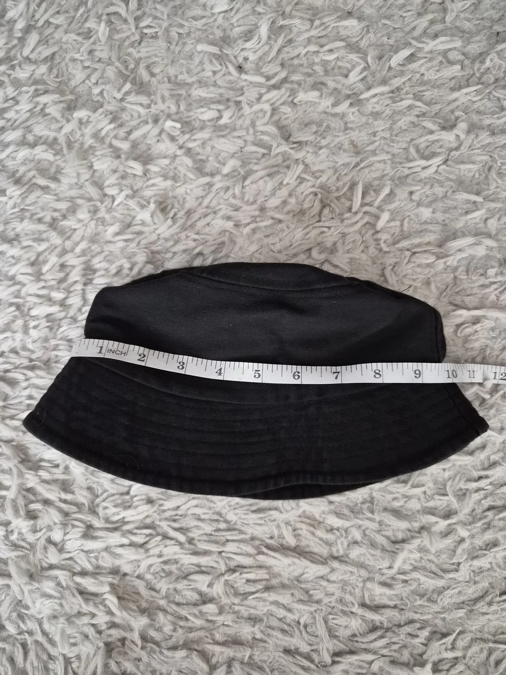 SHEIN Black Cotton Bucket Hat | Y2K Grunge Aesthetic - Picture 11 of 11